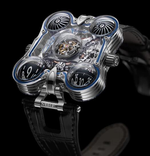 MB&F HM6-SV PLATINUM HOROLOGICAL MACHINE N.6 60.SPL.B Replica Watch